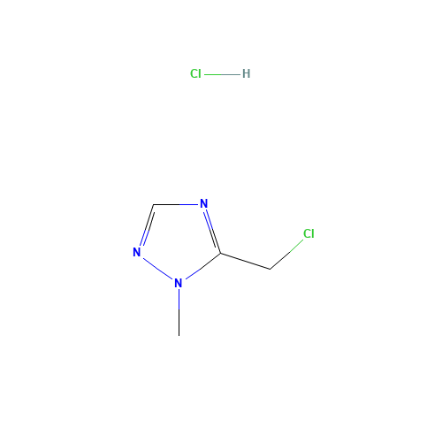 5-(chloromethyl)-1-methyl-1,2,4-triazole;hydrochloride (CAS: 104256-69-1) - Related Chemical Product
