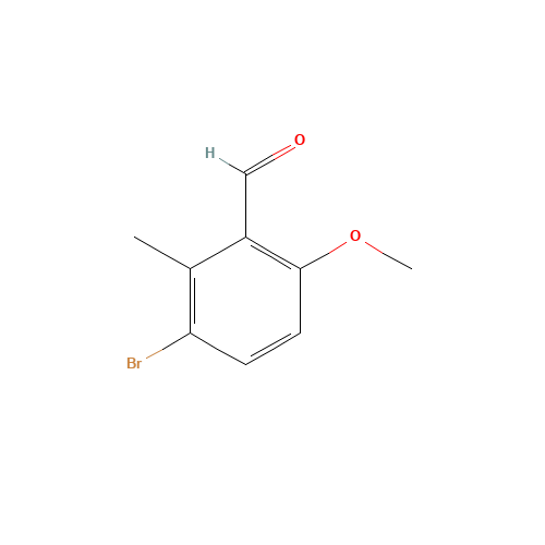 3-bromo-6-methoxy-2-methylbenzaldehyde (CAS: 137644-93-0) - Related Chemical Product