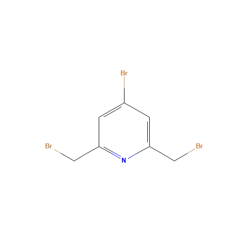 4-bromo-2,6-bis(bromomethyl)pyridine (CAS: 106967-42-4) - Related Chemical Product