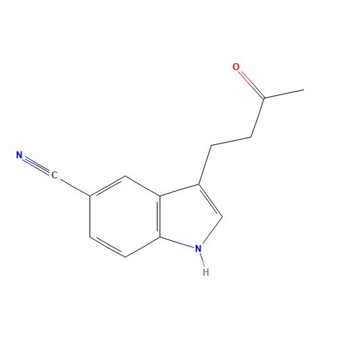 3-(3-oxobutyl)-1H-indole-5-carbonitrile (CAS: 505062-51-1) - Related Chemical Product