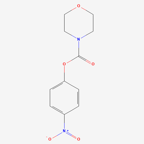 (4-nitrophenyl) morpholine-4-carboxylate (CAS: 17376-42-0) - Chemical Structure and Molecular Formula 