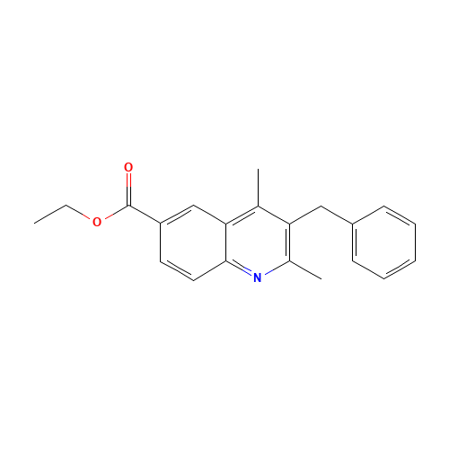ethyl 3-benzyl-2,4-dimethylquinoline-6-carboxylate (CAS: 1599529-21-1) - Related Chemical Product