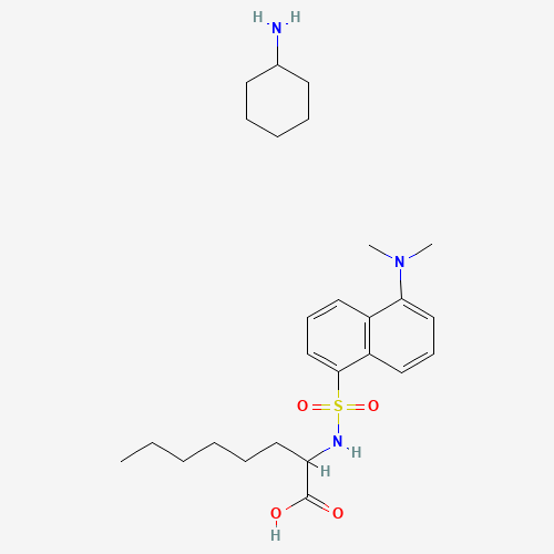 cyclohexanamine;2-[[5-(dimethylamino)naphthalen-1-yl]sulfonylamino]octanoic acid (CAS: 102783-22-2) - Related Chemical Product