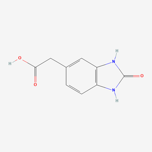 2-(2-oxo-1,3-dihydrobenzimidazol-5-yl)acetic acid (CAS: 90417-51-9) - Related Chemical Product