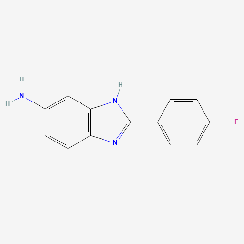 2-(4-fluorophenyl)-3H-benzimidazol-5-amine (CAS: 863869-96-9) - Related Chemical Product