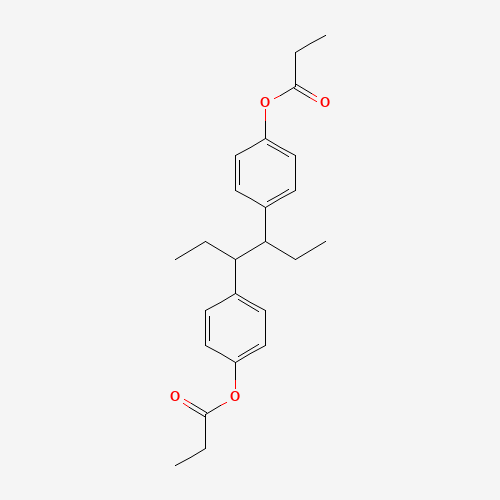 [4-[4-(4-propanoyloxyphenyl)hexan-3-yl]phenyl] propanoate (CAS: 4825-53-0) - Related Chemical Product