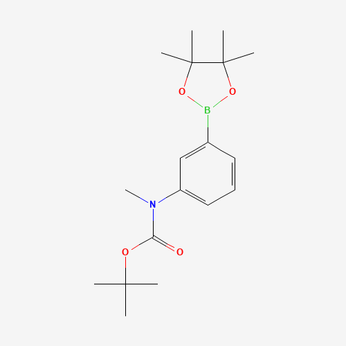 tert-butyl N-methyl-N-[3-(4,4,5,5-tetramethyl-1,3,2-dioxaborolan-2-yl)phenyl]carbamate (CAS: 817618-57-8) - Related Chemical Product