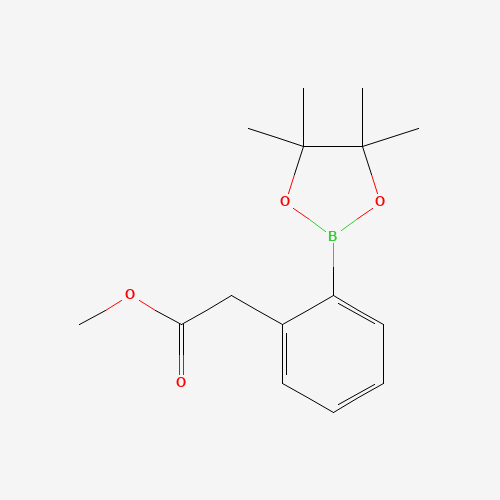 methyl 2-[2-(4,4,5,5-tetramethyl-1,3,2-dioxaborolan-2-yl)phenyl]acetate (CAS: 956229-86-0) - Related Chemical Product