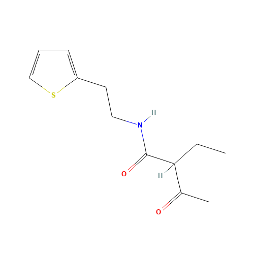 2-ethyl-3-oxo-N-(2-thiophen-2-ylethyl)butanamide (CAS: 938181-27-2) - Related Chemical Product