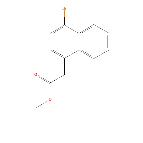 ethyl 2-(4-bromonaphthalen-1-yl)acetate (CAS: 34841-59-3) - Related Chemical Product