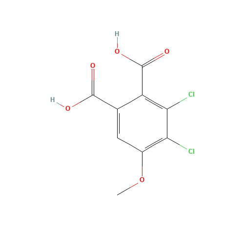 3,4-dichloro-5-methoxyphthalic acid (CAS: 57296-46-5) - Related Chemical Product
