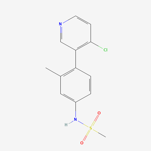 N-[4-(4-chloropyridin-3-yl)-3-methylphenyl]methanesulfonamide (CAS: 1357093-87-8) - Related Chemical Product