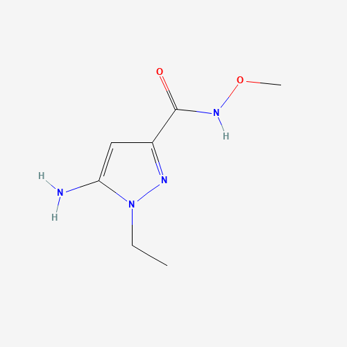 5-amino-1-ethyl-N-methoxypyrazole-3-carboxamide (CAS: 1224888-19-0) - Related Chemical Product