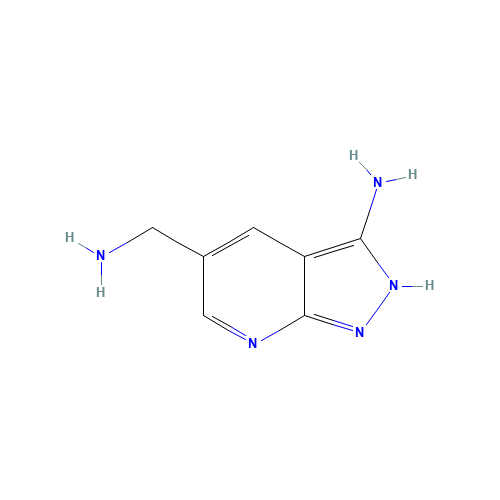 5-(aminomethyl)-2H-pyrazolo[3,4-b]pyridin-3-amine (CAS: 757929-74-1) - Related Chemical Product