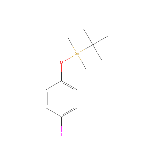tert-butyl-(4-iodophenoxy)-dimethylsilane (CAS: 133430-99-6) - Related Chemical Product