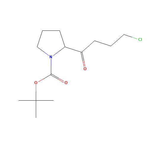 tert-butyl 2-(4-chlorobutanoyl)pyrrolidine-1-carboxylate (CAS: 532410-46-1) - Related Chemical Product