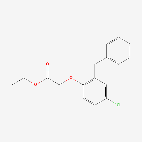 ethyl 2-(2-benzyl-4-chlorophenoxy)acetate (CAS: 57081-52-4) - Related Chemical Product
