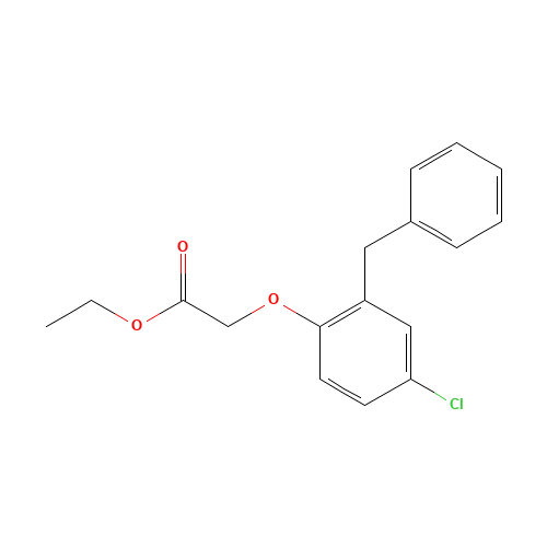 ethyl 2-(2-benzyl-4-chlorophenoxy)acetate (CAS: 57081-52-4) - Related Chemical Product