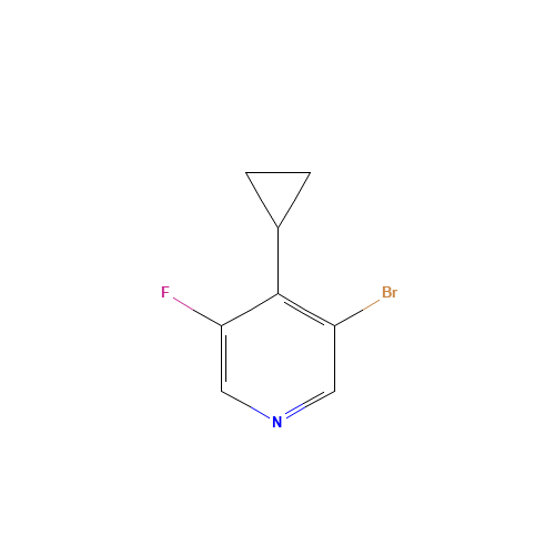 3-bromo-4-cyclopropyl-5-fluoropyridine (CAS: 1404367-12-9) - Related Chemical Product