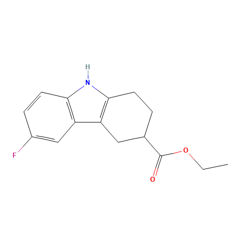 ethyl 6-fluoro-2,3,4,9-tetrahydro-1H-carbazole-3-carboxylate (CAS: 322725-63-3) - Related Chemical Product