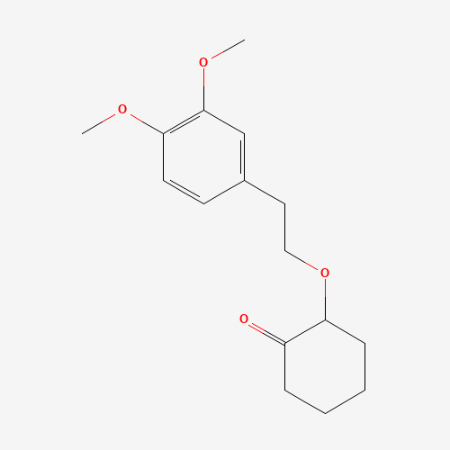 2-[2-(3,4-dimethoxyphenyl)ethoxy]cyclohexan-1-one (CAS: 1360617-31-7) - Related Chemical Product