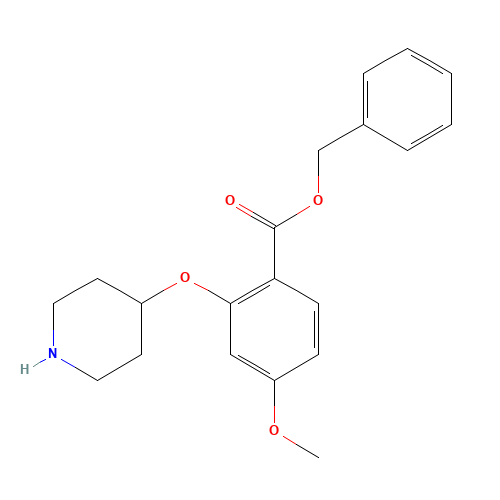 benzyl 4-methoxy-2-piperidin-4-yloxybenzoate (CAS: 1443208-26-1) - Related Chemical Product
