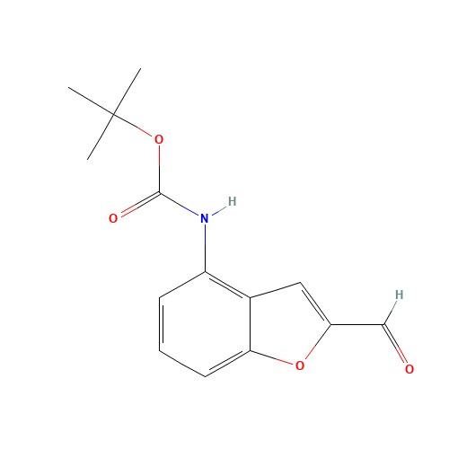 tert-butyl N-(2-formyl-1-benzofuran-4-yl)carbamate (CAS: 503621-02-1) - Related Chemical Product