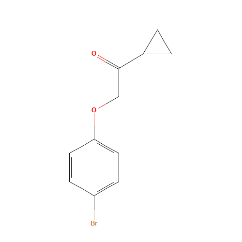 2-(4-bromophenoxy)-1-cyclopropylethanone (CAS: 1340596-78-2) - Related Chemical Product