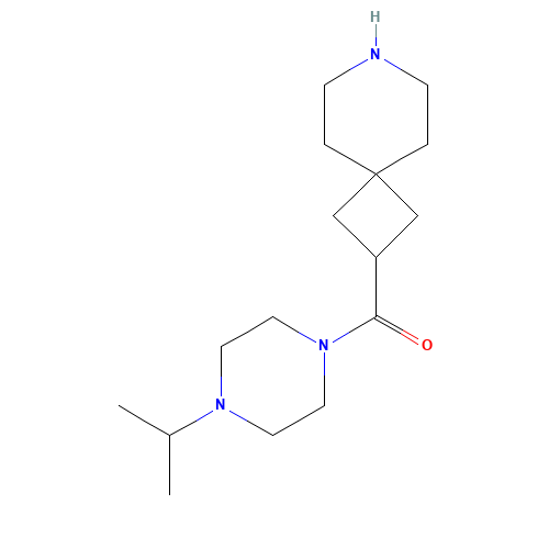 7-azaspiro[3.5]nonan-2-yl-(4-propan-2-ylpiperazin-1-yl)methanone (CAS: 1227610-23-2) - Related Chemical Product