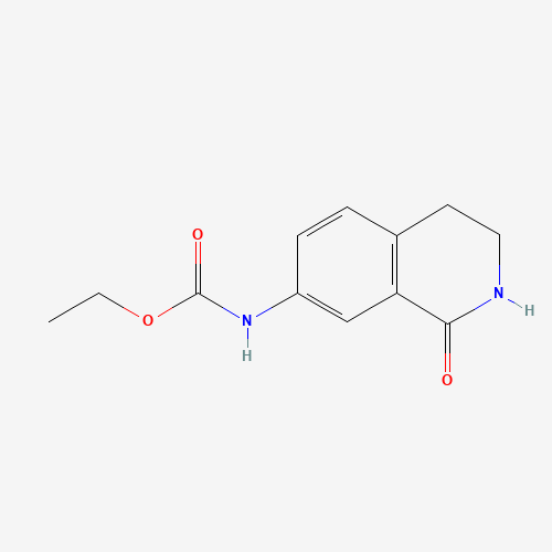 ethyl N-(1-oxo-3,4-dihydro-2H-isoquinolin-7-yl)carbamate (CAS: 885273-79-0) - Related Chemical Product
