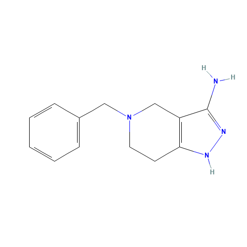 5-benzyl-1,4,6,7-tetrahydropyrazolo[4,3-c]pyridin-3-amine (CAS: 682732-81-6) - Related Chemical Product