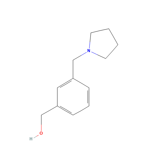 [3-(pyrrolidin-1-ylmethyl)phenyl]methanol (CAS: 91271-59-9) - Related Chemical Product