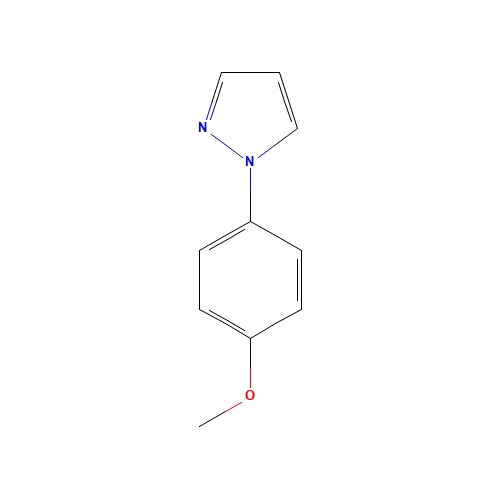 1-(4-methoxyphenyl)pyrazole (CAS: 35715-67-4) - Related Chemical Product