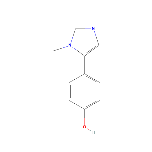 4-(3-methylimidazol-4-yl)phenol (CAS: 74730-75-9) - Related Chemical Product