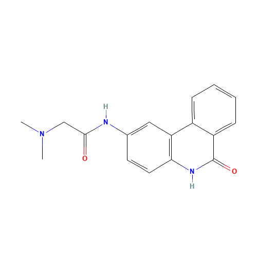 2-(dimethylamino)-N-(6-oxo-5H-phenanthridin-2-yl)acetamide (CAS: 344458-19-1) - Related Chemical Product