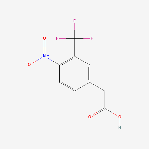 2-[4-nitro-3-(trifluoromethyl)phenyl]acetic acid (CAS: 1214332-25-8) - Related Chemical Product