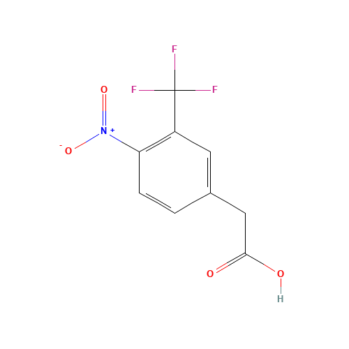 2-[4-nitro-3-(trifluoromethyl)phenyl]acetic acid (CAS: 1214332-25-8) - Related Chemical Product