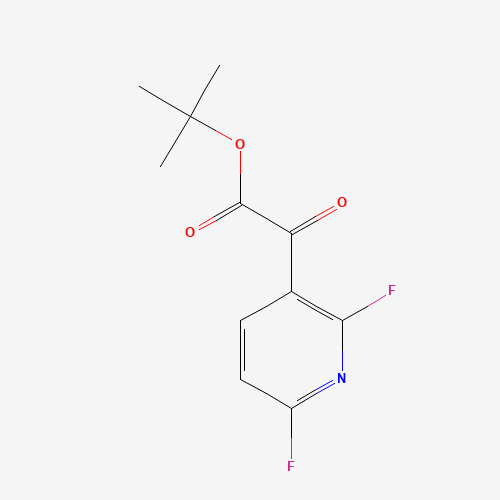 tert-butyl 2-(2,6-difluoropyridin-3-yl)-2-oxoacetate (CAS: 155601-70-0) - Related Chemical Product
