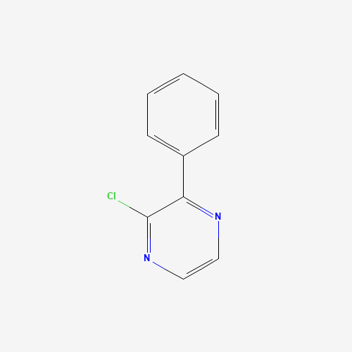 2-chloro-3-phenylpyrazine (CAS: 41270-65-9) - Chemical Structure and Molecular Formula 