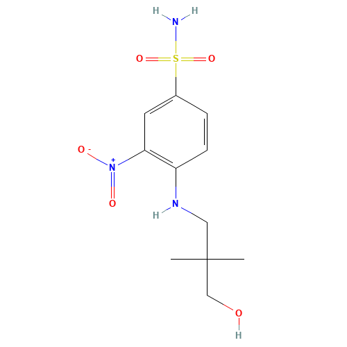 4-[(3-hydroxy-2,2-dimethylpropyl)amino]-3-nitrobenzenesulfonamide (CAS: 1351456-90-0) - Related Chemical Product