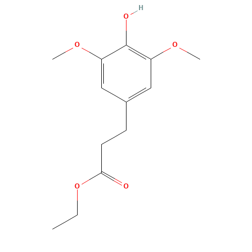 ethyl 3-(4-hydroxy-3,5-dimethoxyphenyl)propanoate (CAS: 92157-61-4) - Related Chemical Product