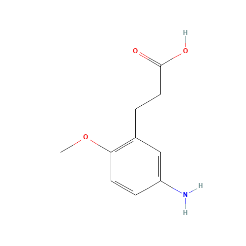 3-(5-amino-2-methoxyphenyl)propanoic acid (CAS: 69447-76-3) - Related Chemical Product
