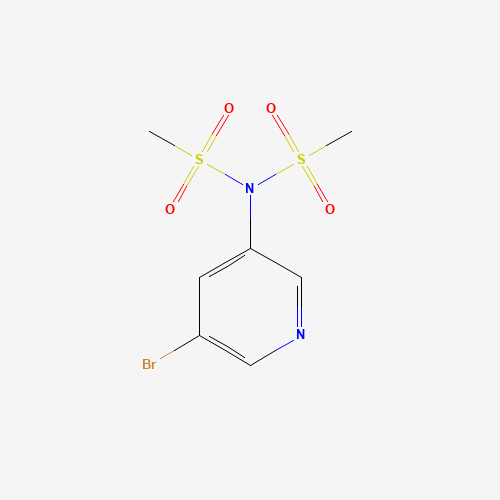 N-(5-bromopyridin-3-yl)-N-methylsulfonylmethanesulfonamide (CAS: 1217273-00-1) - Related Chemical Product
