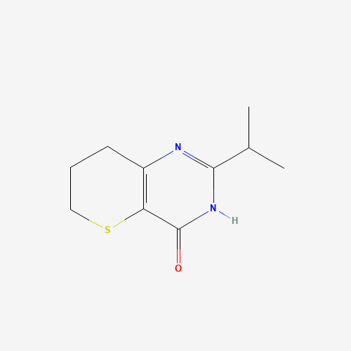 2-propan-2-yl-1,6,7,8-tetrahydrothiopyrano[3,2-d]pyrimidin-4-one (CAS: 117299-68-0) - Related Chemical Product