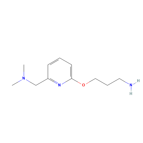 3-[6-[(dimethylamino)methyl]pyridin-2-yl]oxypropan-1-amine (CAS: 81074-67-1) - Related Chemical Product
