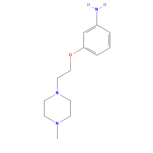 3-[2-(4-methylpiperazin-1-yl)ethoxy]aniline (CAS: 890652-00-3) - Related Chemical Product
