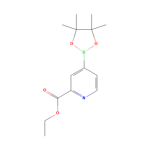ethyl 4-(4,4,5,5-tetramethyl-1,3,2-dioxaborolan-2-yl)pyridine-2-carboxylate (CAS: 741709-56-8) - Related Chemical Product
