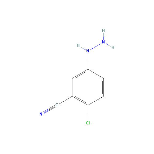 2-chloro-5-hydrazinylbenzonitrile (CAS: 209960-92-9) - Related Chemical Product