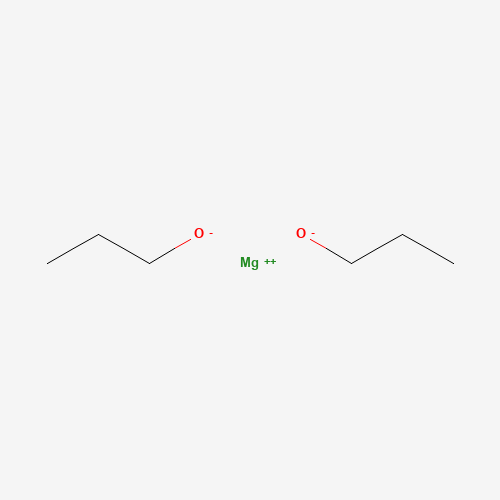 magnesium;propan-1-olate (CAS: 35754-82-6) - Chemical Structure and Molecular Formula 