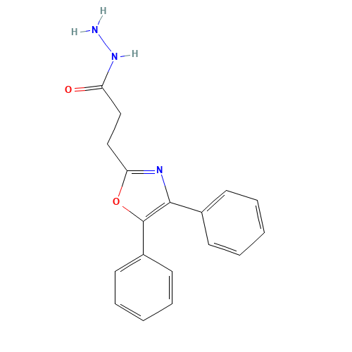 3-(4,5-diphenyl-1,3-oxazol-2-yl)propanehydrazide (CAS: 34015-83-3) - Related Chemical Product
